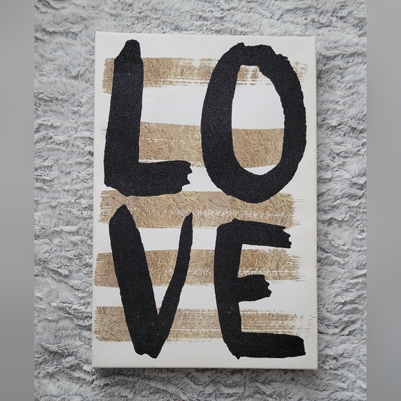 LOVE canvas Print - Picture 2 of 2